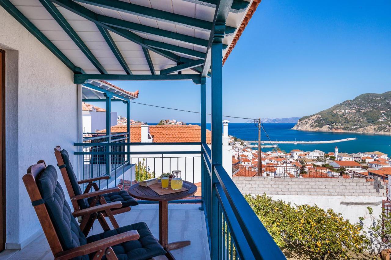 Lina Apartments Skopelos Town Exterior foto